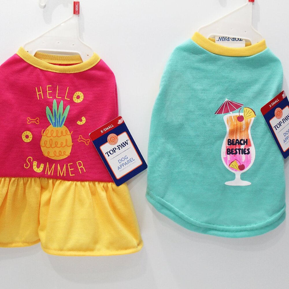 Top Paw Summer Apparel Bundle for Dogs, Bundle #1